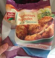 Mängden socker i Grignottes de poulet à la Mexicaine