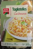 Mängden socker i Tagliatelles Carbo.320 Bf,