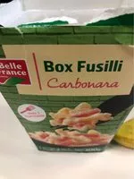 Mängden socker i Box Fusili Carbonara