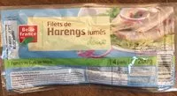 Mängden socker i Filets de Harengs Fumés Doux