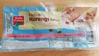 Mängden socker i Filets de harengs fumés