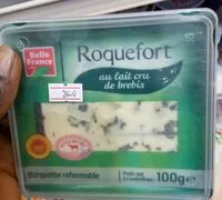 Mängden socker i Roquefort au lait cru de brebis