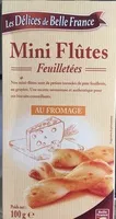 Mängden socker i Mini Flûtes feuilletées