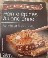 Mängden socker i Pain Epice à l'Ancienne.