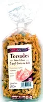 Mängden socker i Torsades Pâtes d'Alsace (7  œufs frais au kilo)