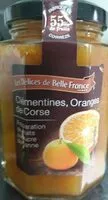 Mängden socker i Confiture clémentine oranges corses