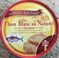 Mängden socker i Thon blanc au naturel
