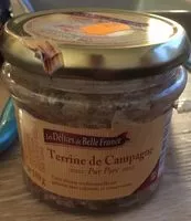Mängden socker i Terrine de campagne