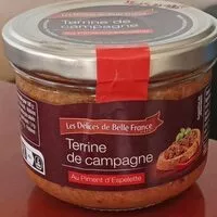 Mängden socker i Terrine de campagne au piment d'Espelette