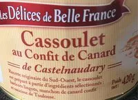 Mängden socker i Cassoulet au Confit de Canard de Castelnaudary