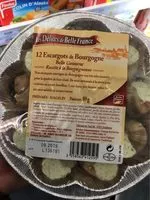 Mängden socker i 12 Escarg.bel.gross. D.Bf,