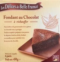 Mängden socker i Fondant au Chocolat