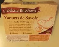 Mängden socker i Yaourts de Savoie Pêche et Abricot
