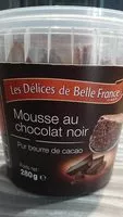 Mängden socker i Mousse chocolat noir