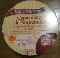 Mängden socker i Camembert de Normandie