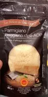 Mängden socker i Parmigiano Reggiano râpé AOP