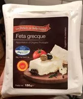 Mängden socker i Feta grecque