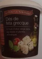 Mängden socker i Dés de feta grecque