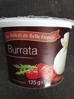 Mängden socker i Burrata
