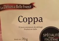 Mängden socker i Coppa