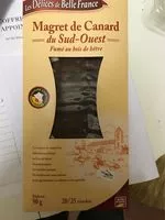 Mängden socker i Magret Canard Fume90G.Dbf,