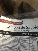 Mängden socker i Jambon de Savoie