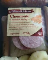 Mängden socker i Choucr.garnie 950G Dbf,