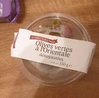 Mängden socker i Olives vertes à l'orientale dénoyautées