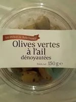 Mängden socker i Olives vertes à l'ail