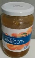 Mängden socker i Confiture d'abricots