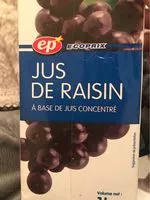 Mängden socker i Brik.1L J. Raisin Abc Ep*,