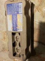 Mängden socker i Oeufs frais