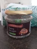 Mängden socker i Terrine de lapin aux noisettes