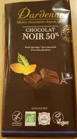 Mängden socker i Chocolat noir 50% bio