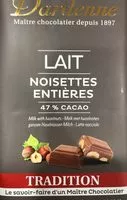 Mängden socker i Chocolat Noisettes
