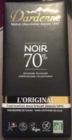 Mängden socker i Noir 70% L'original