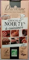 Mängden socker i Chocolat noir 71% à patisser