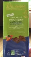 Mängden socker i CHOCOLAT NOIR 71% ET CRUNCHY DE MARRON SG