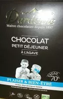 Mängden socker i Chocolat petit déjeuner a l'Agave