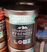 Mängden socker i Pate à tartiner végétale