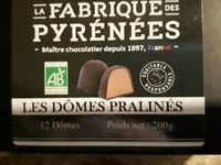 Mängden socker i Les Dômes pralinés