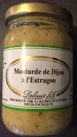Mängden socker i Moutarde de Dijon à l'Estragon