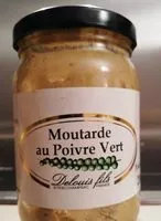 Mängden socker i Moutarde au poivre vert