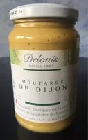 Mängden socker i Moutarde de Dijon aux graines françaises