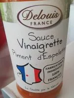Mängden socker i Sauce vinaigrette au piment d'Espelette 100% France