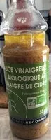 Mängden socker i Sauce vinaigrette biologique au vinaigre de cidre