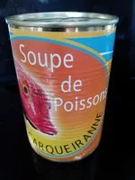 Mängden socker i Soupe de poissons de Carqueiranne