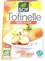 Mängden socker i Tofinelle comté et carvi