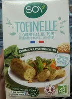 Mängden socker i Tofinelle épinards et pignon de pin