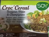 Mängden socker i Croc Cereales Au Millet Et Champignons